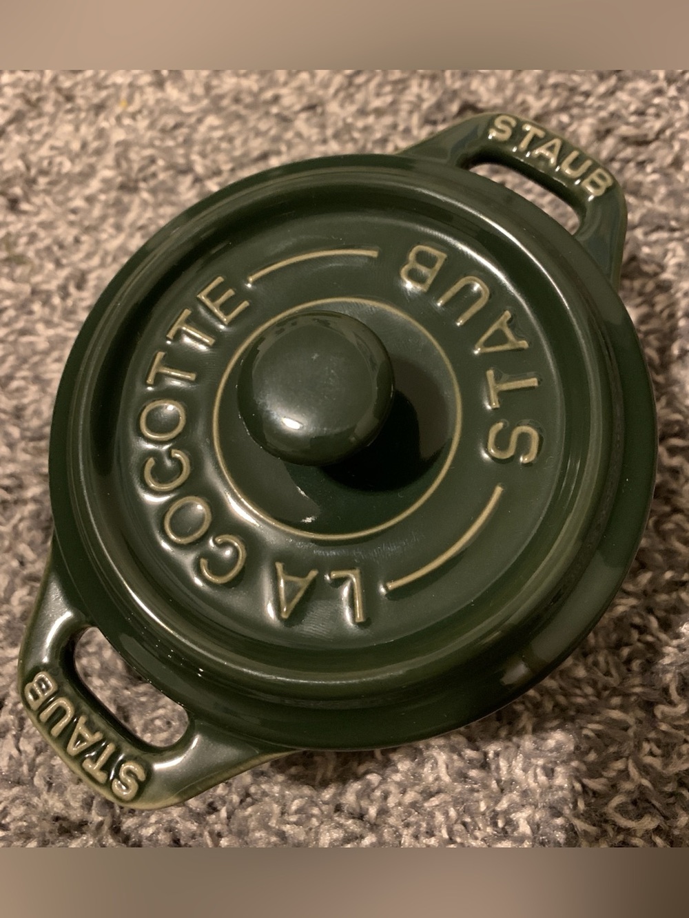 Staub La Cocotte Mini Dutch Oven in Basil